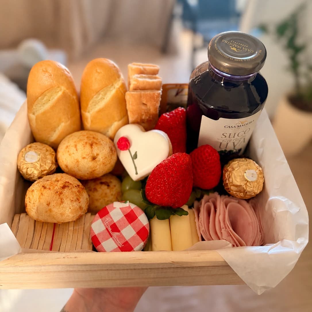 Café da manhã Afeto da Sabores Matinais